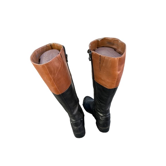 Etienne Aigner Women's Leather Tall Riding Boots Size 9 - Picture 7 of 7